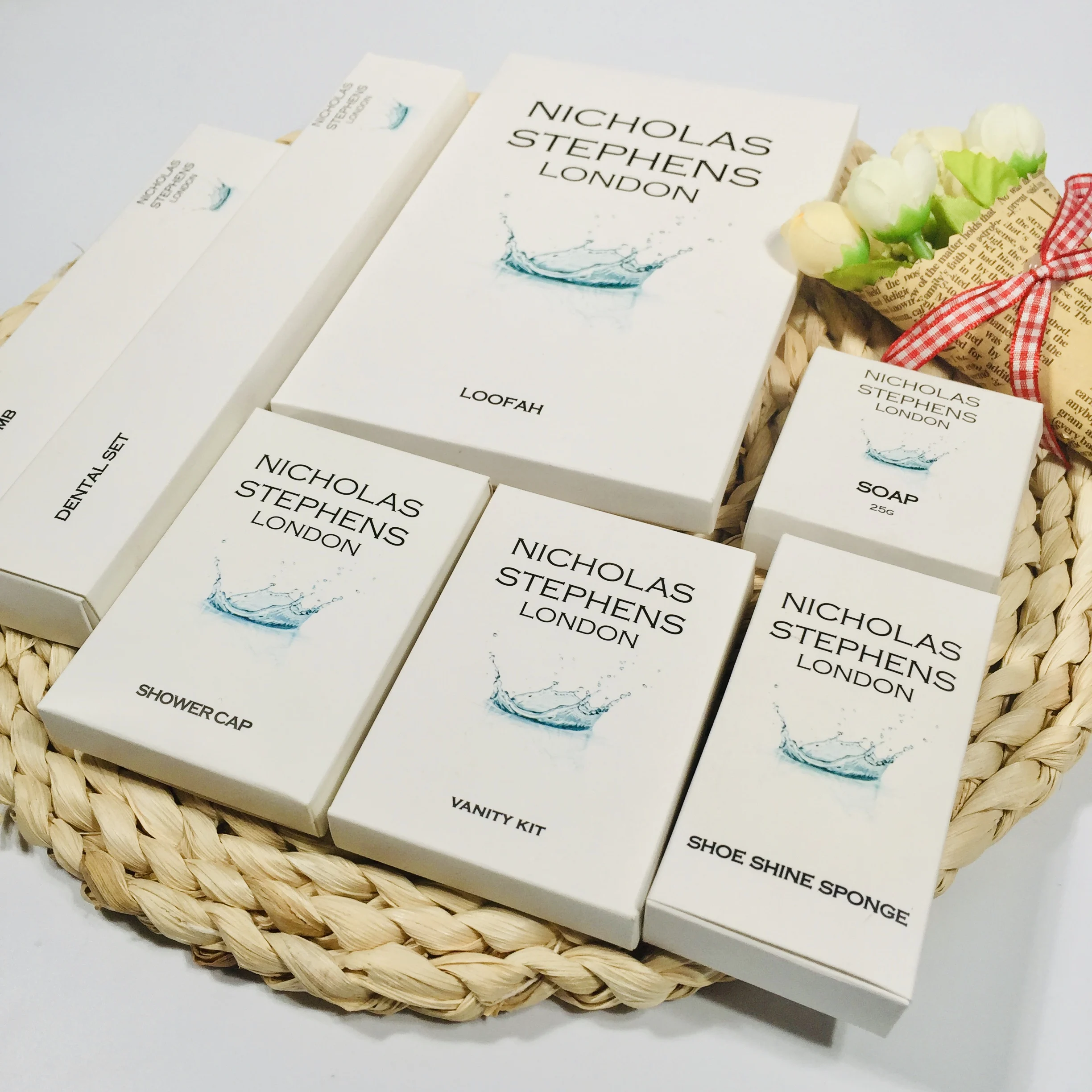 
Luxury Cheap Eco Friendly Hotel Amenities / Hotel Consumable Product / Bathroom Amenities Travel Set 