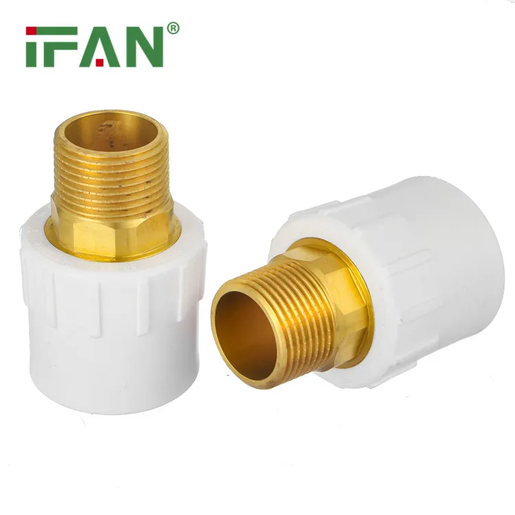 IFAN DIN 8077 Wholesale Price PPR Plumbing Fittings 32-110MM PPR Water Pipe Fittings Hexagon Male Coupling PPR Fittings