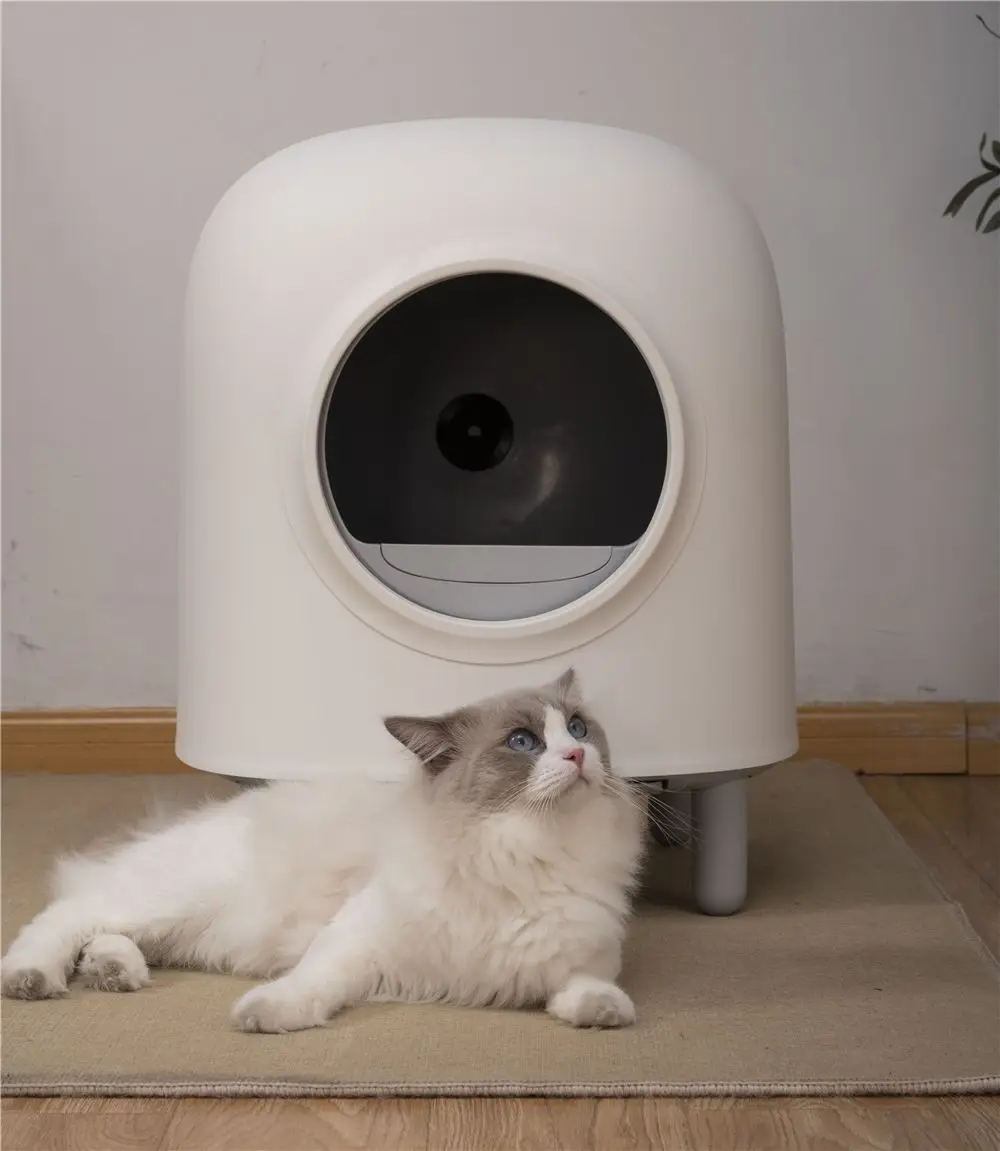 Luxury Large Enclosed Automatic Cat Litter Toilet Auto Smart Intelligent Self-cleaning Cat Litter Box Wholesale