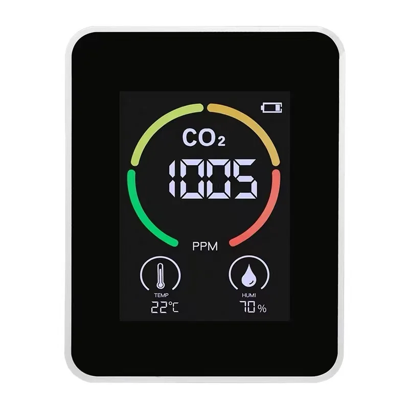 Ручной 3 in1 Wi-Fi Крытый монитор качества воздуха анализаторы углекислого газа CO2 измерительный детектор угарного газа