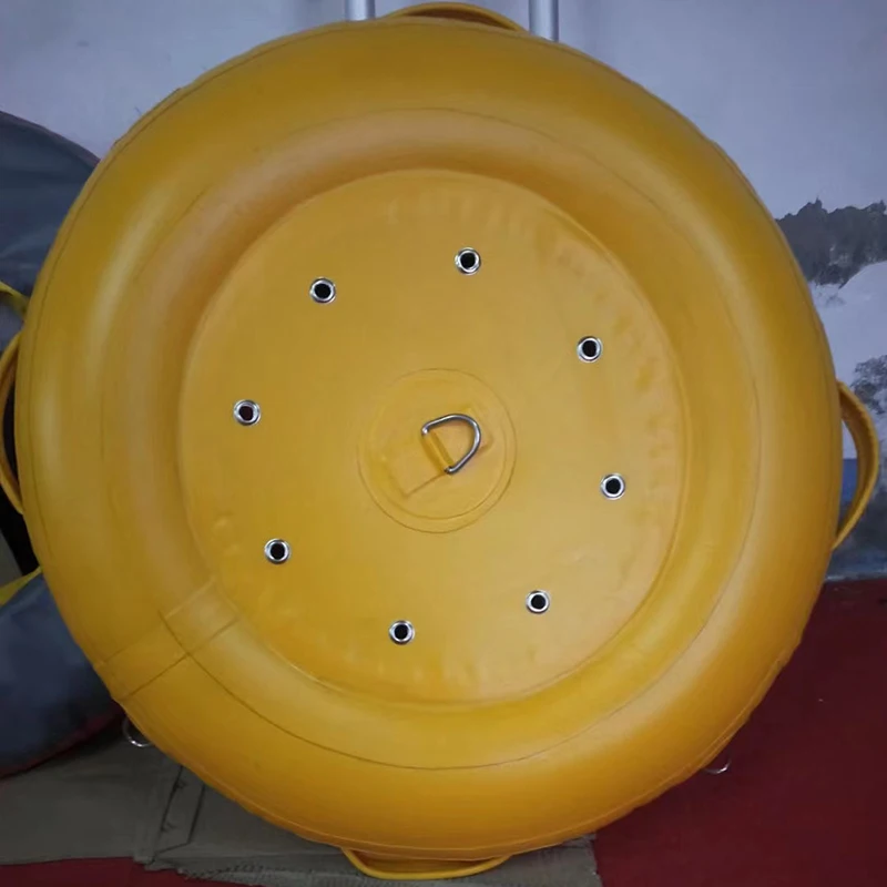 Inflatable PVC freediving safety buoy diving marker buoy spearfishing buoy