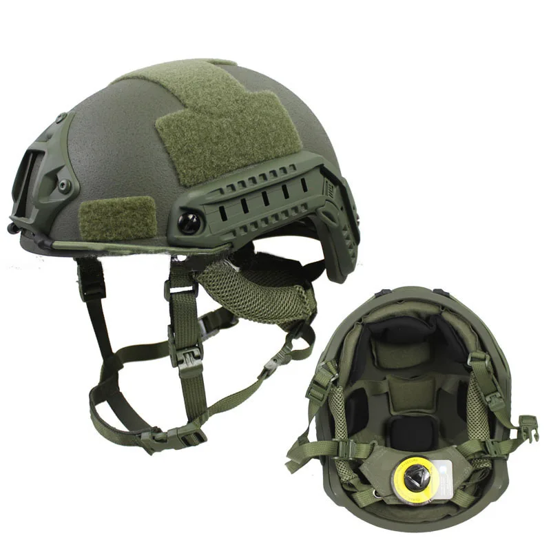 Factory Custom New FAST Fiberglass Protective Combat Training Helmet Outdoor Shooting Tactical Helmet