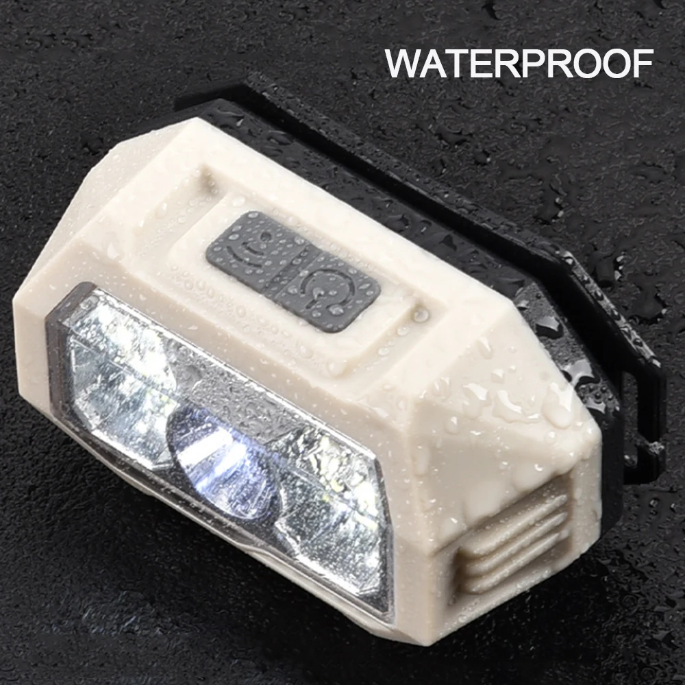 Powerful Head Lamp  Camping Running Waterproof COB LED Headlamp Rechargeable best headlamp bulbs  headlight flashlight