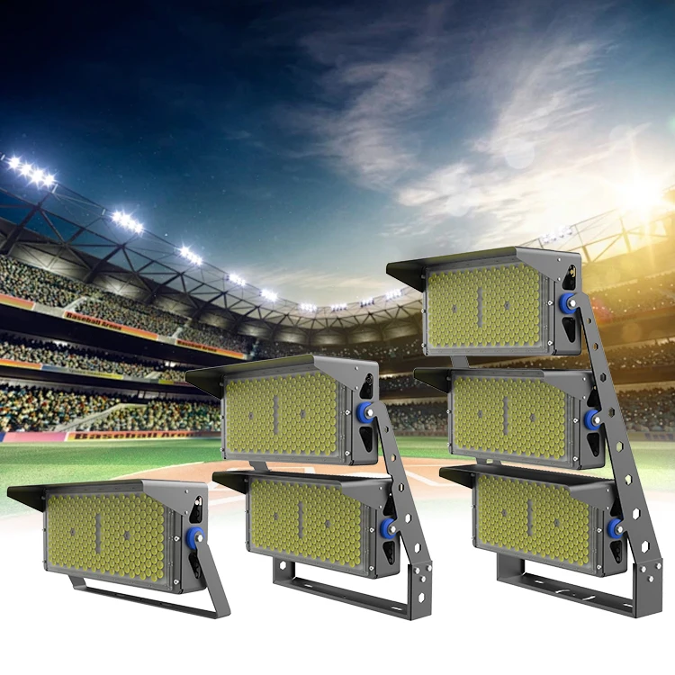 Aluminum Led High Mast Light High Power Waterproof Ip65 500watt 1000watt 1500watt Sport Light Stadium Lamp
