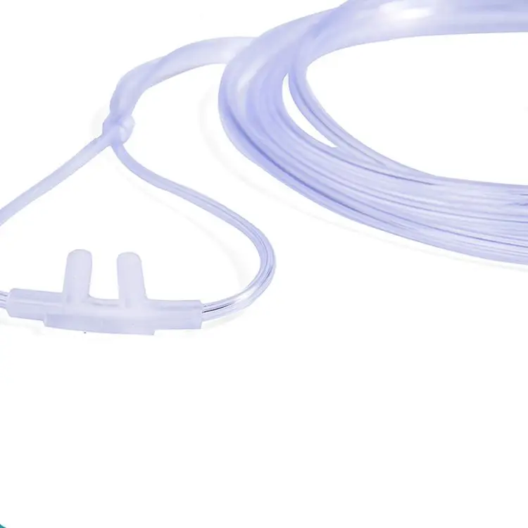Disposable Soft-tip Nasal Oxygen Cannula,high Quality PVC Pediatrica Medical Polymer Materials & Products Class II