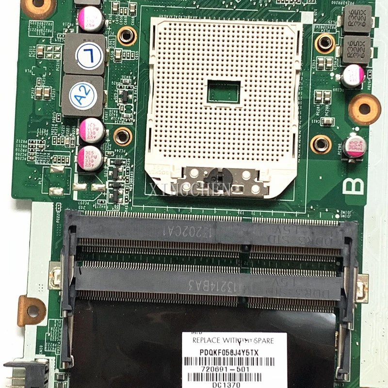 Материнская плата для ноутбука HP Pavilion 15-E 17-E 15 17 720691-001 720691-501 материнская DA0R75MB6C0 разъем FS1