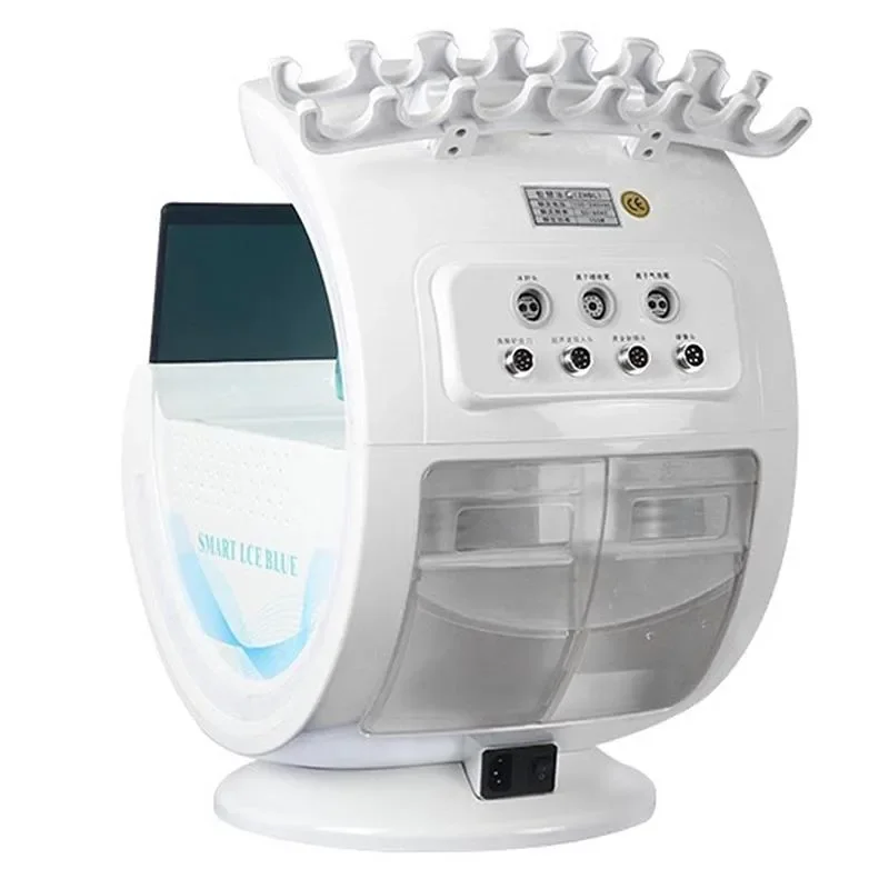 hot-selling 7 in 1Smart Ice Blue dermabrasion skin care & beauty tools of Oxygen facial machine
