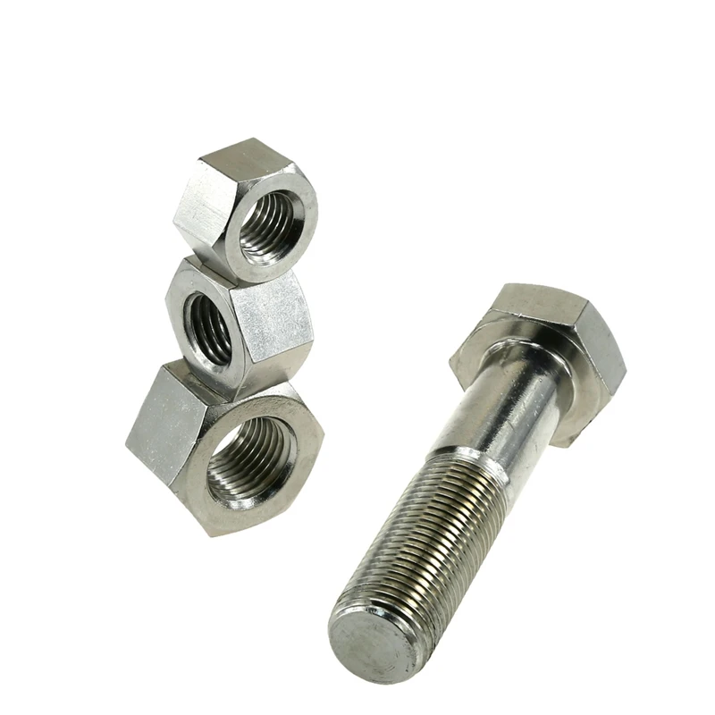 
Grade A70 And 16 A4-70 316 Anchor M30 M16 M14 Stainless Steel Bolt Nut Washer Wing Nut Heavy duty bolt and nut 