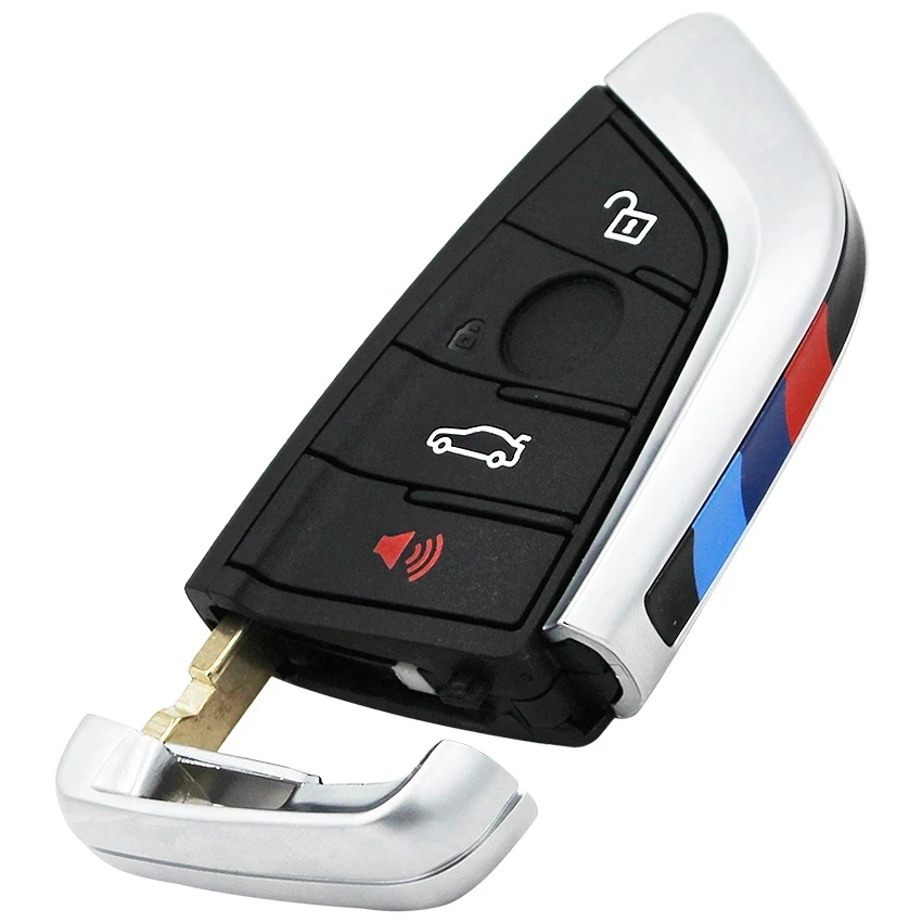 10X A2 3+1 Button CAS4 Knife Type Car Auto Remote Smart Control Key FSK 868 433 315MHz 7953P Chip For BMW