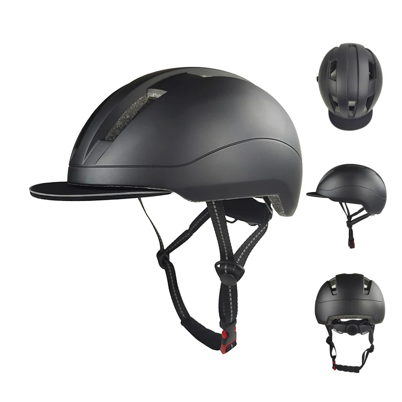 Customized Helmet Factory Urban Bicycle Helmet CE EN1078 Adults Large Commuting Bike Helmet