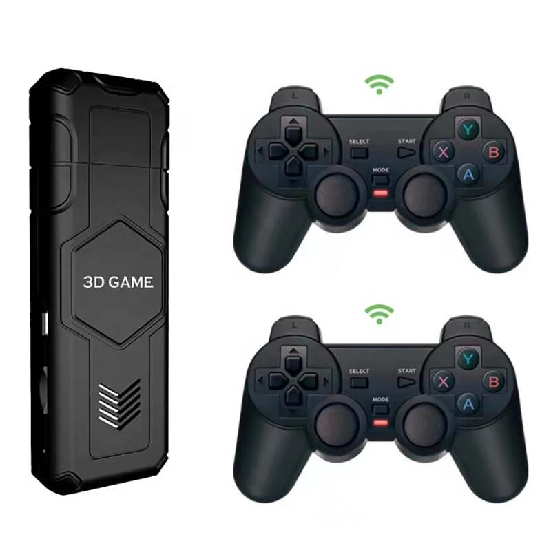 Brand New Y5 Retro Video Game Console Professional Processor Game Box Dual Rocker 2.4G Wireless Controllers 3D Gaming Stick