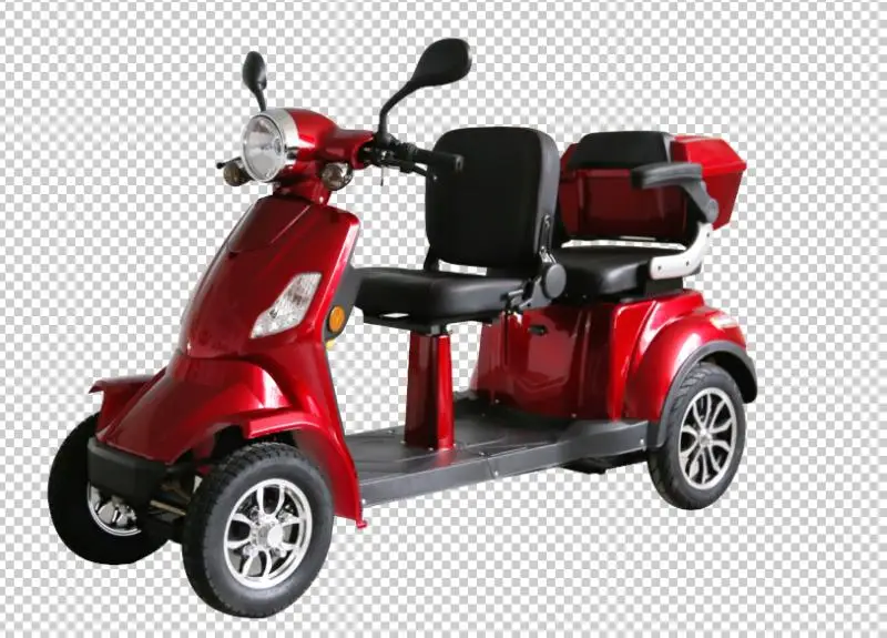 EEC/детскй 4-колесный 2-Местный Электрический мобильный скутер, способный преодолевать Броды для путешествий или пожилыми людьми для ежедневного использования