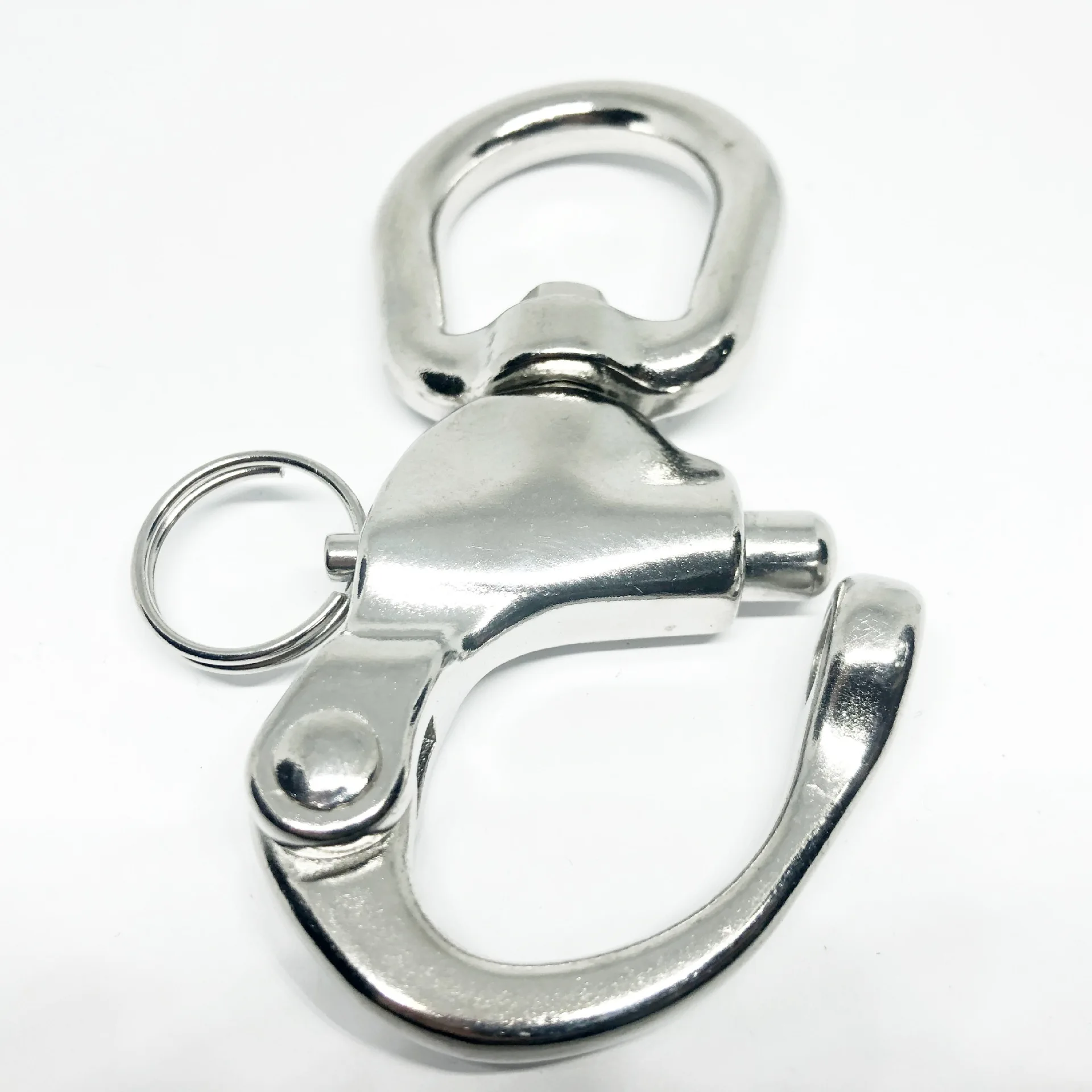 Snap Shackle 316 Stainless Steel Swivel Shackles Sailing Halyard Quick Release Sailboat Hardware for Sailing Rigging Hardwares