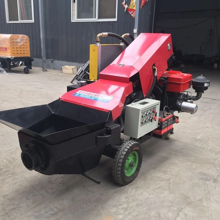 Factory Directly Diesel Concrete Mixer Pump Small Concrete Pump with best price