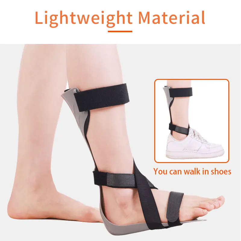 Ankle Support Joint Fixation Bracket Fitness Ankle Support Splint Shoes Foot Drop Orthosis