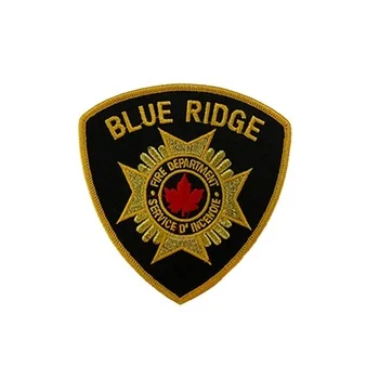 Custom Shield Bear Patches Embroidered Iron on Sew on Badge Logo Tactical Patch Hook & Loop for Clothes Hats