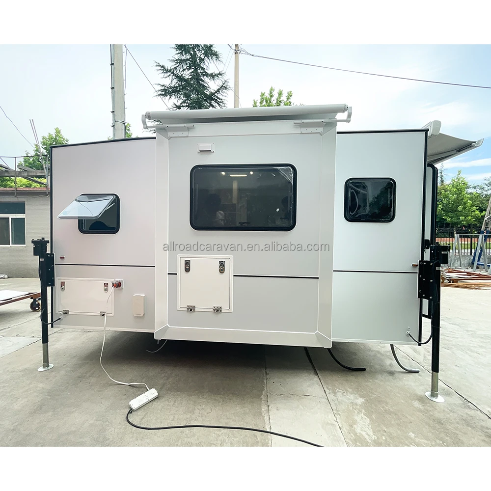 4x4 Germany Expedition Truck camper Hard-sided camping Slide-on truck caravans for overland adventure