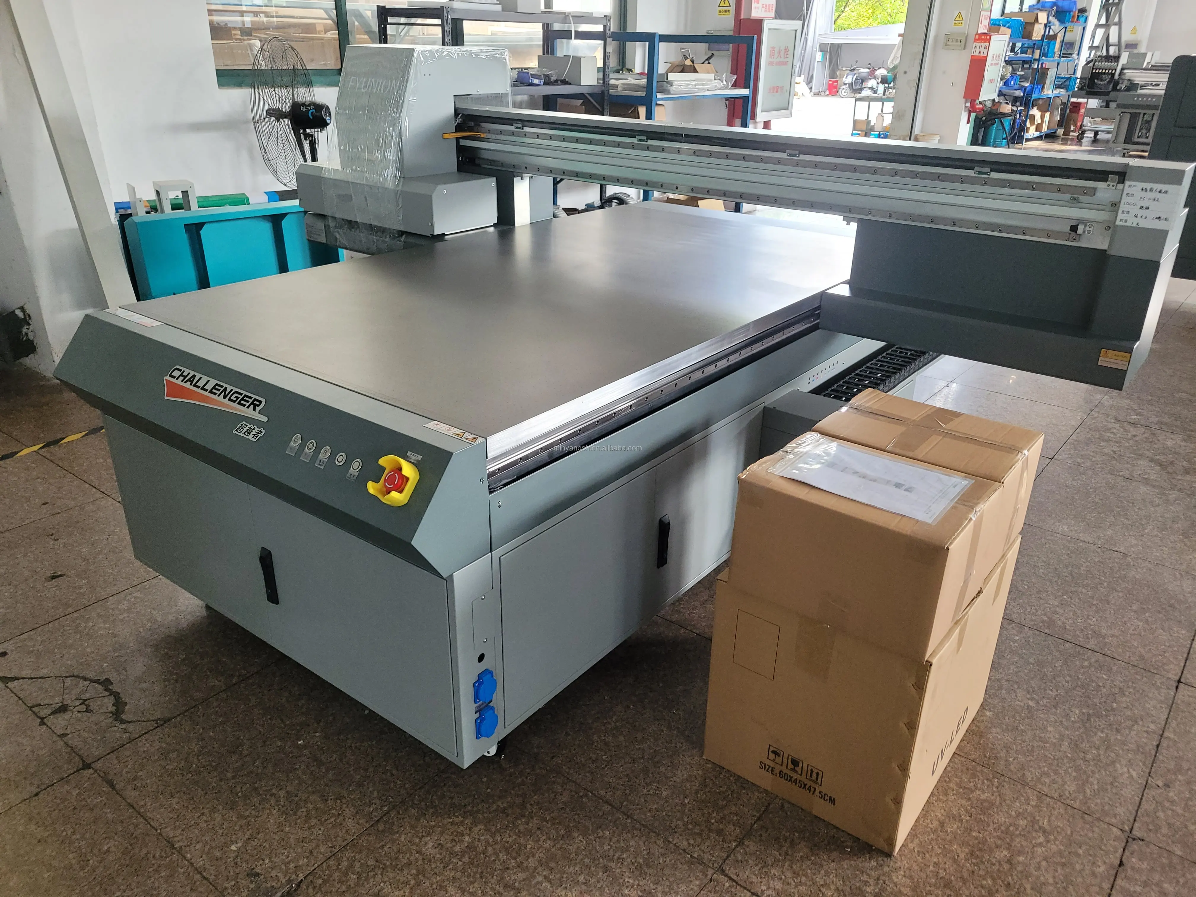 Challenger FY-1216R Ricoh Gen5 KT Board Foam Mesh Printing Machine Graphic Signage Signs Printing UV Flatbed  Printer