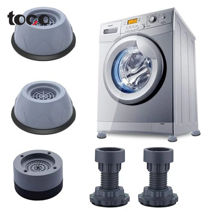 toco Shock And Noise Cancelling Washing Machine pad Washer Anti-vibration Rubber Foot Pad rubber pad fair machine