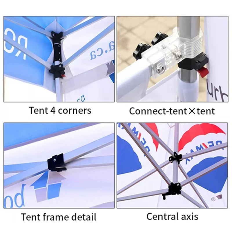 custom folding party trade show stretch  outdoor printed logo activity sunshade pavilion canopy  aluminium Exhibition tents