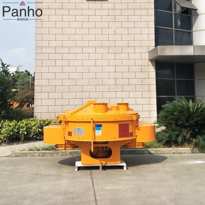 THZ1500 Germany Teka vertical pan type concrete mixer 1 cubic meter for ready-mixed concrete and commercial concrete