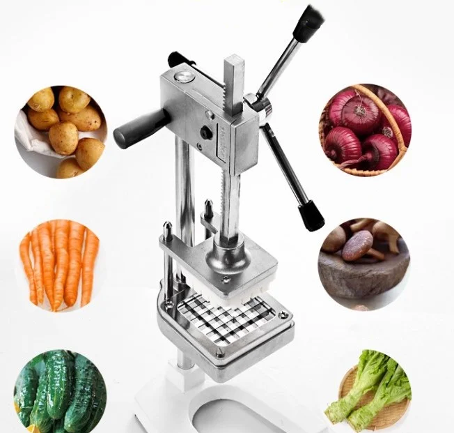 Easy Use Kitchen Gadgets Manual Vegetable Cutting Machine Onion Tomato French Fries Machine Cutter