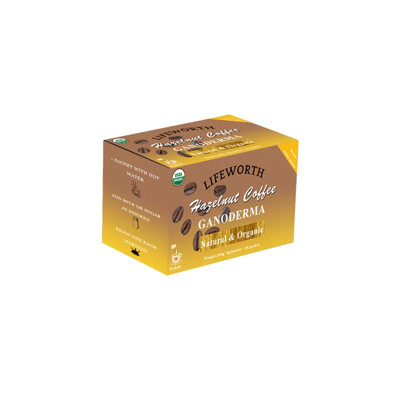 
Lifeworth private label ganoderma reishi latte instant coffee 