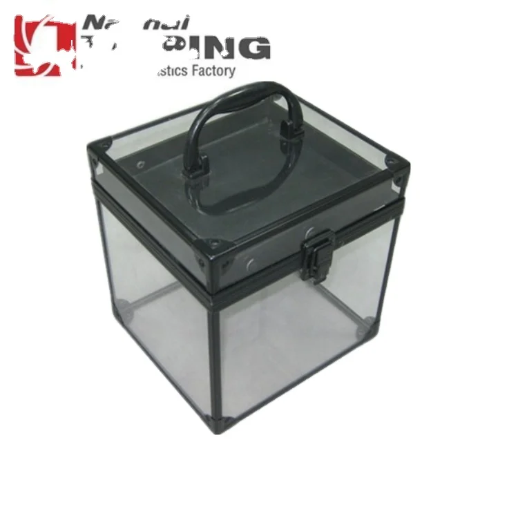 acrylic tiara display package box crown train cases