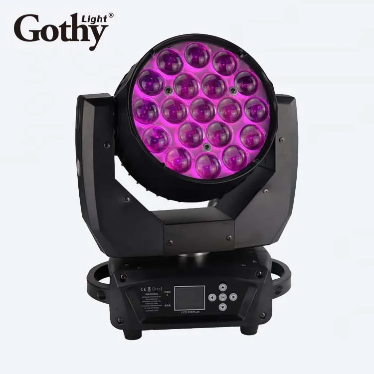  Вращающаяся головка gothylight 19x15 Вт светодиодный