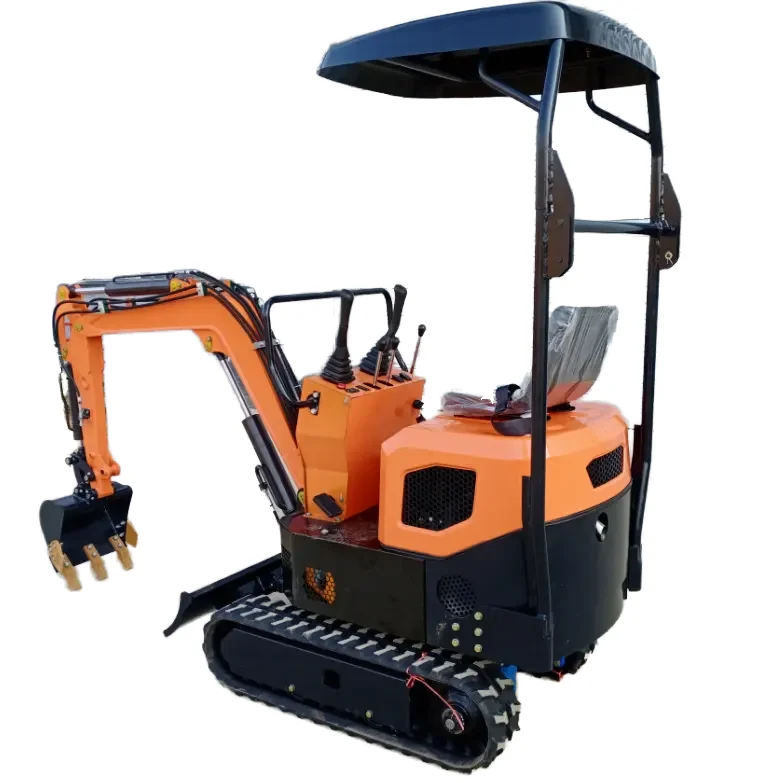 Earth moving machinery 1T 1.5T 2T 3.5T Micro Mini Crawler Digger Excavator