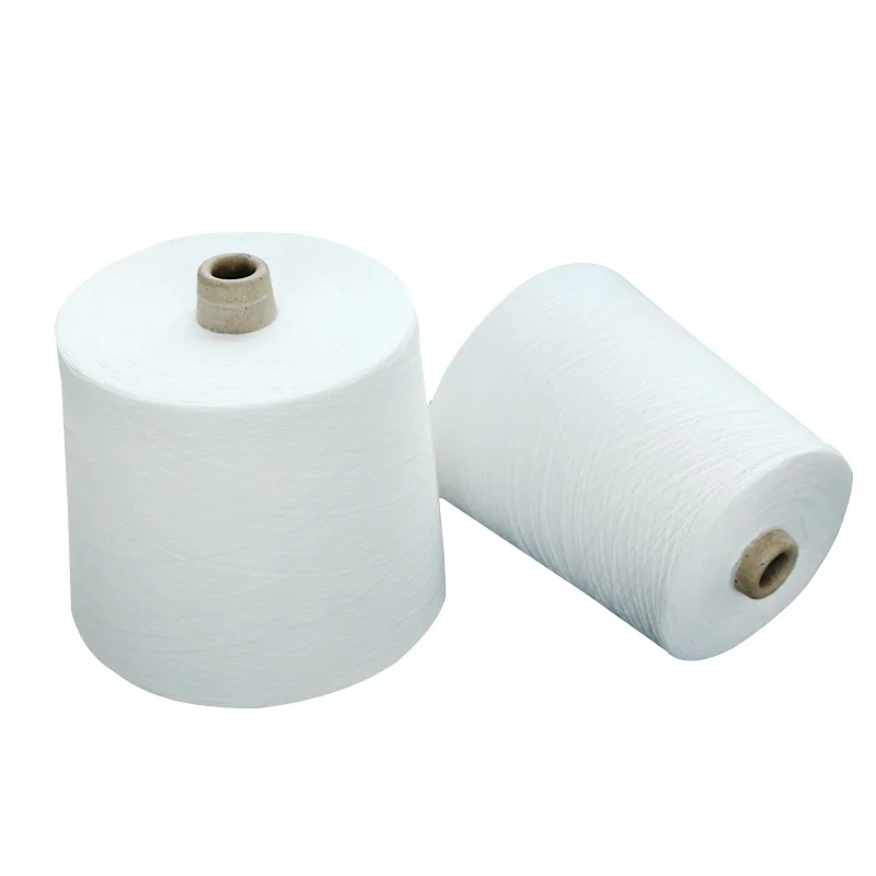  Biodegradable Recycled Polyester Yarn Nm 20/1 High Tenacity Socks Factory
