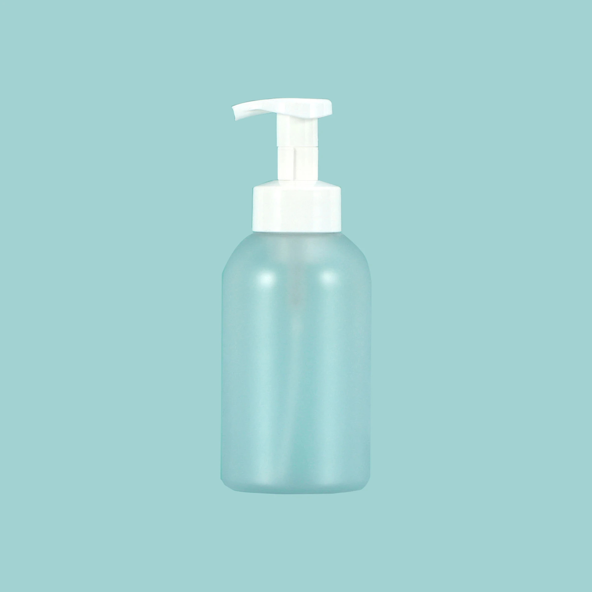 200ml 300ml 500ml clear Frosted PET Foam Plastic Empty Cosmetic Press Bottle with Foam Pump Soap Dispenser