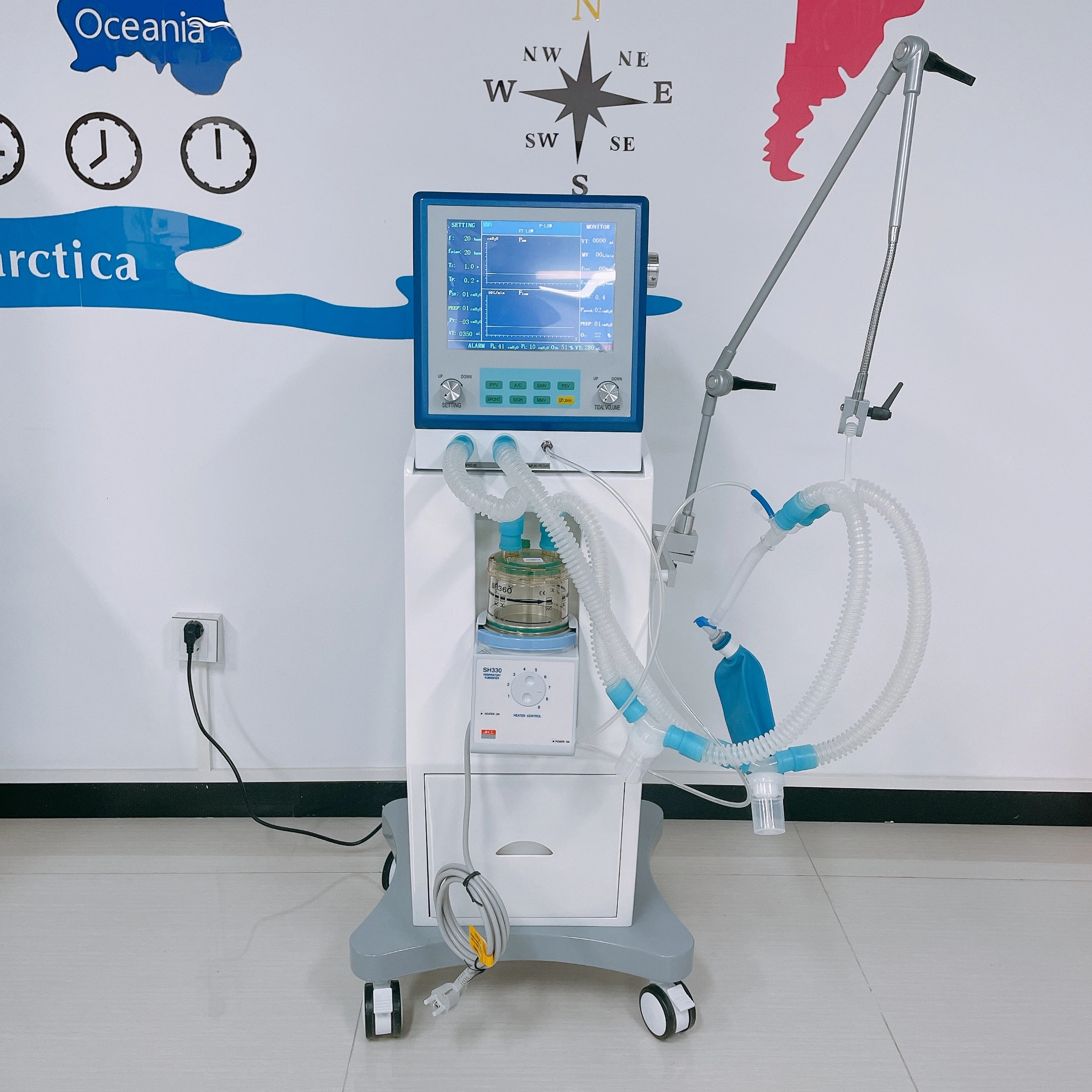 ICU breathing apparatus Medical Equipment Respiratory machine Oxygen Therapy Breathing Machine