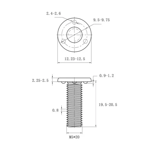 Factory Direct Q198A Weld Screws M5-M12 Thread Size High Quality Product