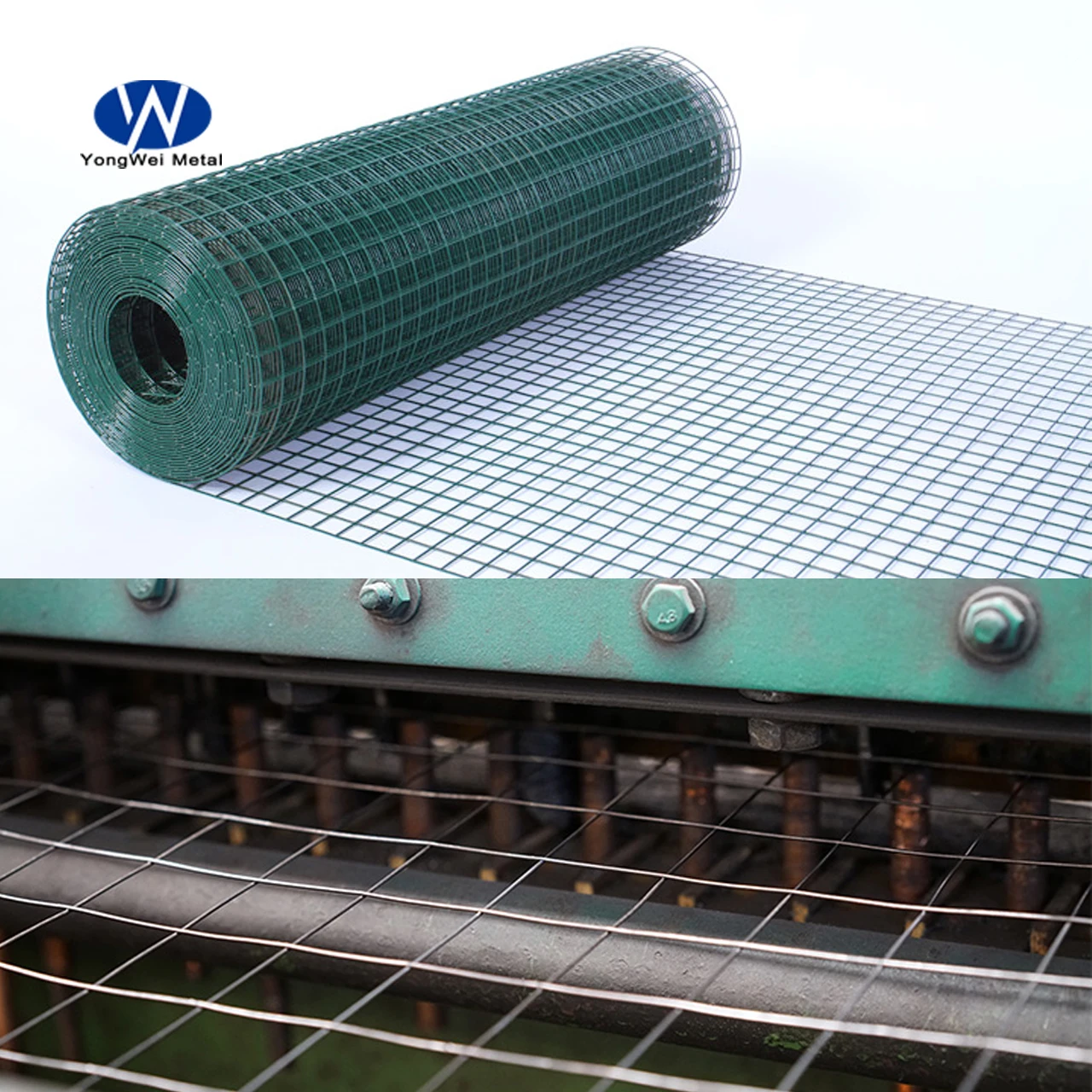 High quality low carbon steel PVC coated welded wire mesh
