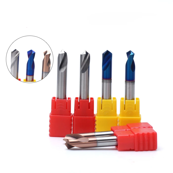 120 tungsten steel alloy fixed point drill chamfering knife center drill steel aluminum positioning center drill