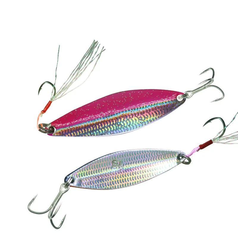 Japan Luminous 3.5g 5g 7g 11g 14g 18g Trout Spoon Copper Metal Lure Tackle Bait Artificial Fishing Lure Spoon Fishing Lure