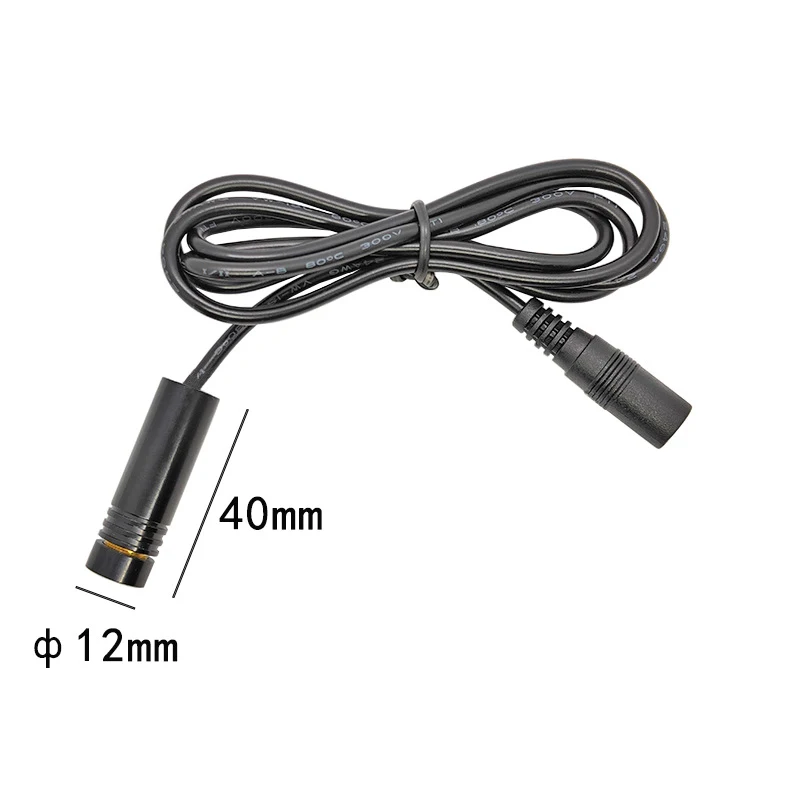 850nm Infrared Dot Laser Diode Module External Focus 12x40mm High Power 20/30/50/100mw IR Laser Module