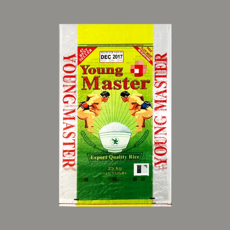high quality cheap flour powered rice potato food packing 50 kg plastic bag 25 kg bag pp woven sacks