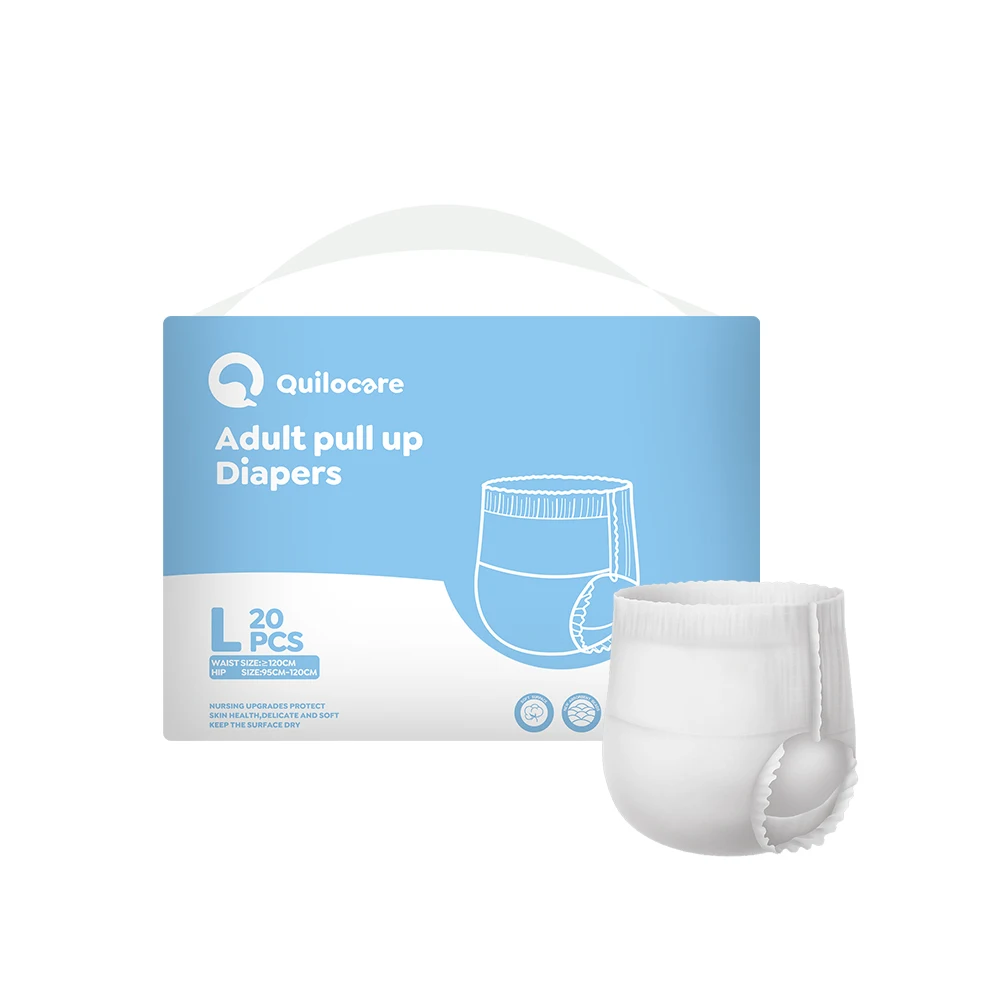 FREE SAMPLE Disposable Thick Adult Pull up Diapers Incontinence Panties for Elderly Unisex Cheap Price Manufacturer Directly