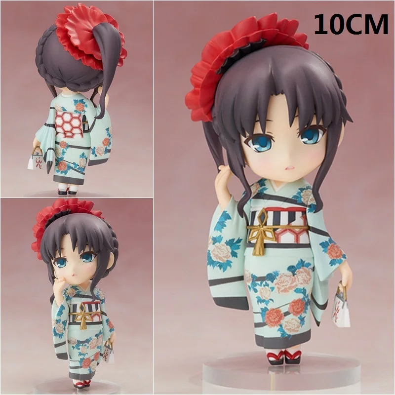 6 Style  Fate Stay Night Q Version Figurine Saber Joan of Arc PVC Model Toys Anime Action Figure For Kids Gift Birthday Present