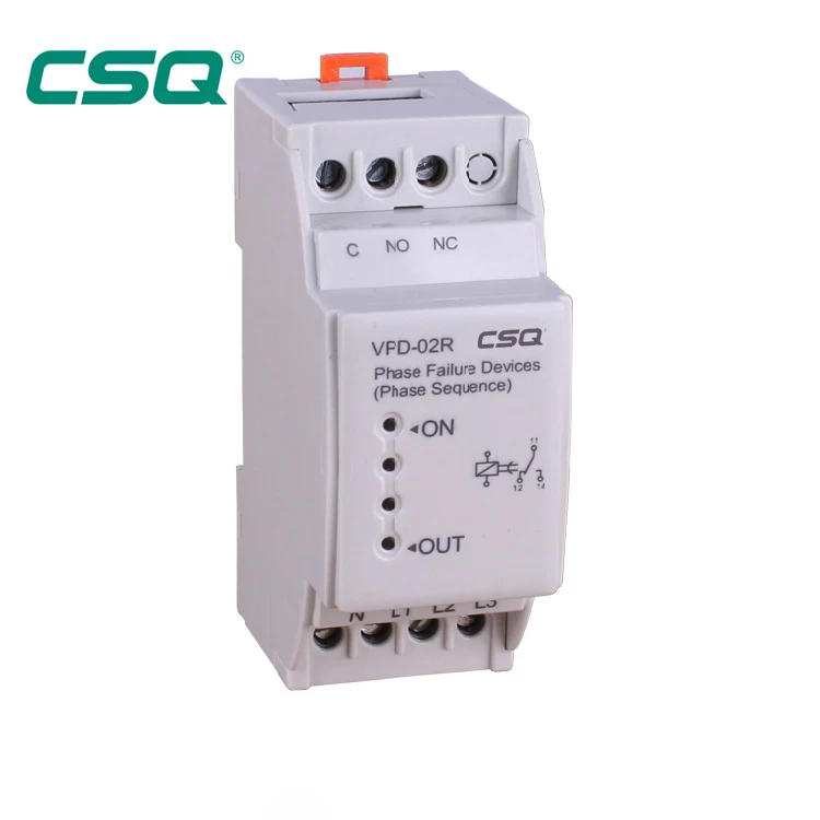 
Smart AC 220V phase monitoring relay CE 3 phase industrial omron phase failure protection device relay wholesale 
