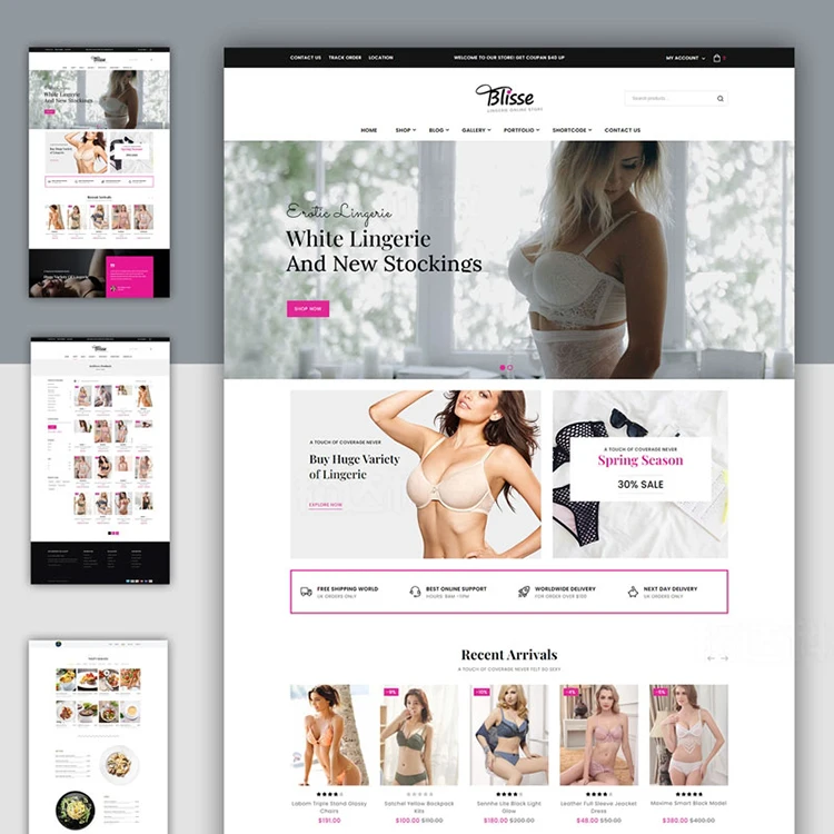 Услуги разработки веб-сайта B2C B2B электронной коммерции