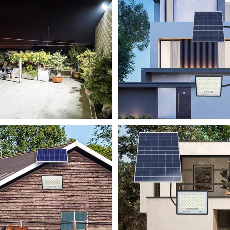 Wholesale Price Remote Control Ip67 Waterproof Outdoor Garden 50w 100w 200w 300w 400w 500w Led Solar Flood Light