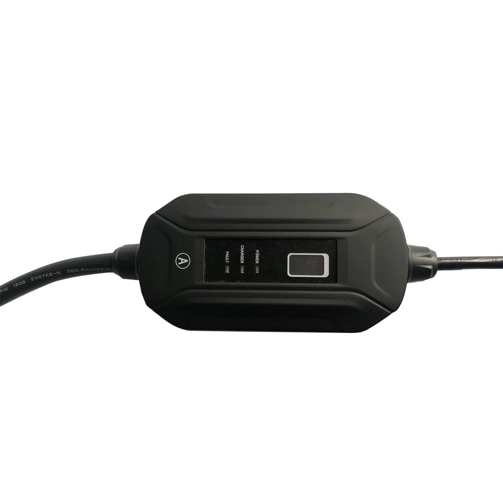Заводская цена mode2 IEC 62196 Тип 2 8/10/13/16A Однофазное регулируемое портативное зарядное устройство для
