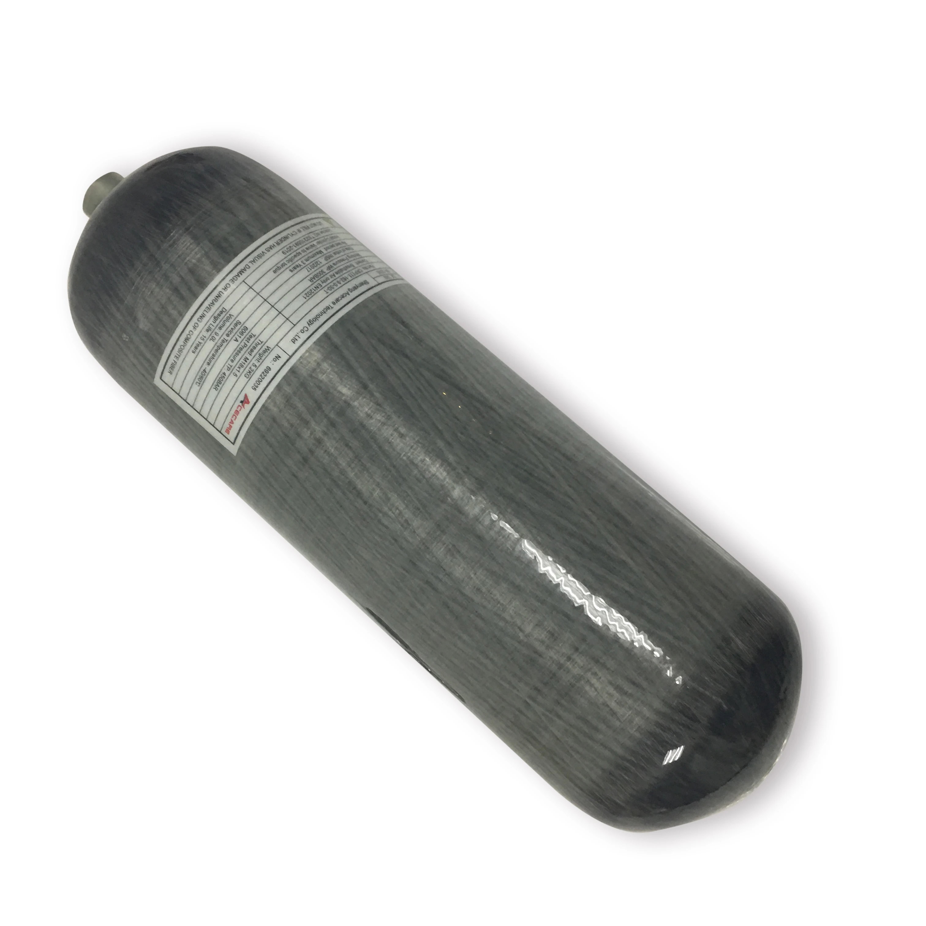 New 9L 30Mpa 4500psi carbon fiber cylinder/high pressure air tank valve and fill station for paintball/PCP rifle