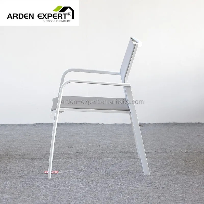 Outdoor Indoor Tsling Rustproof Patio Chair Garden Bar Chairs Material Aluminum