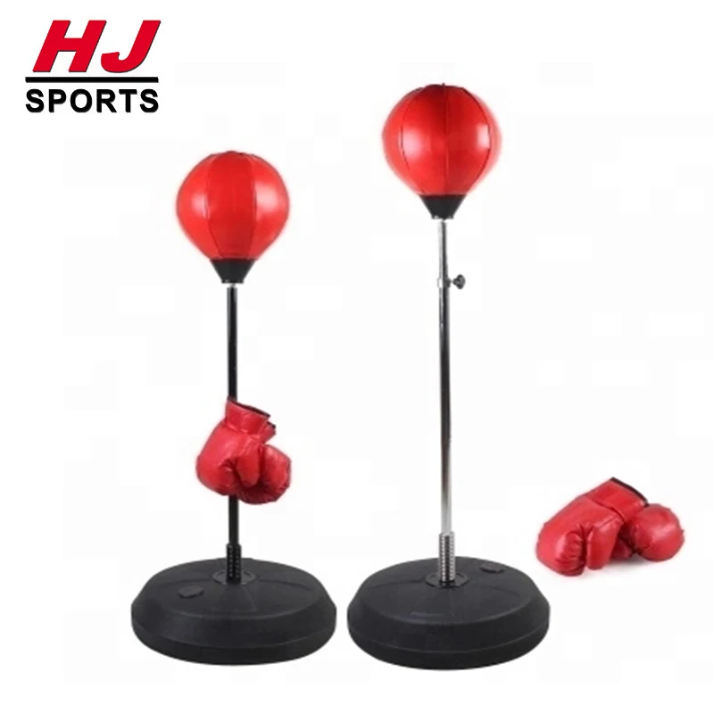 
Standing Boxing Punching Bag With Reflex Ball With BoxingGloves 
