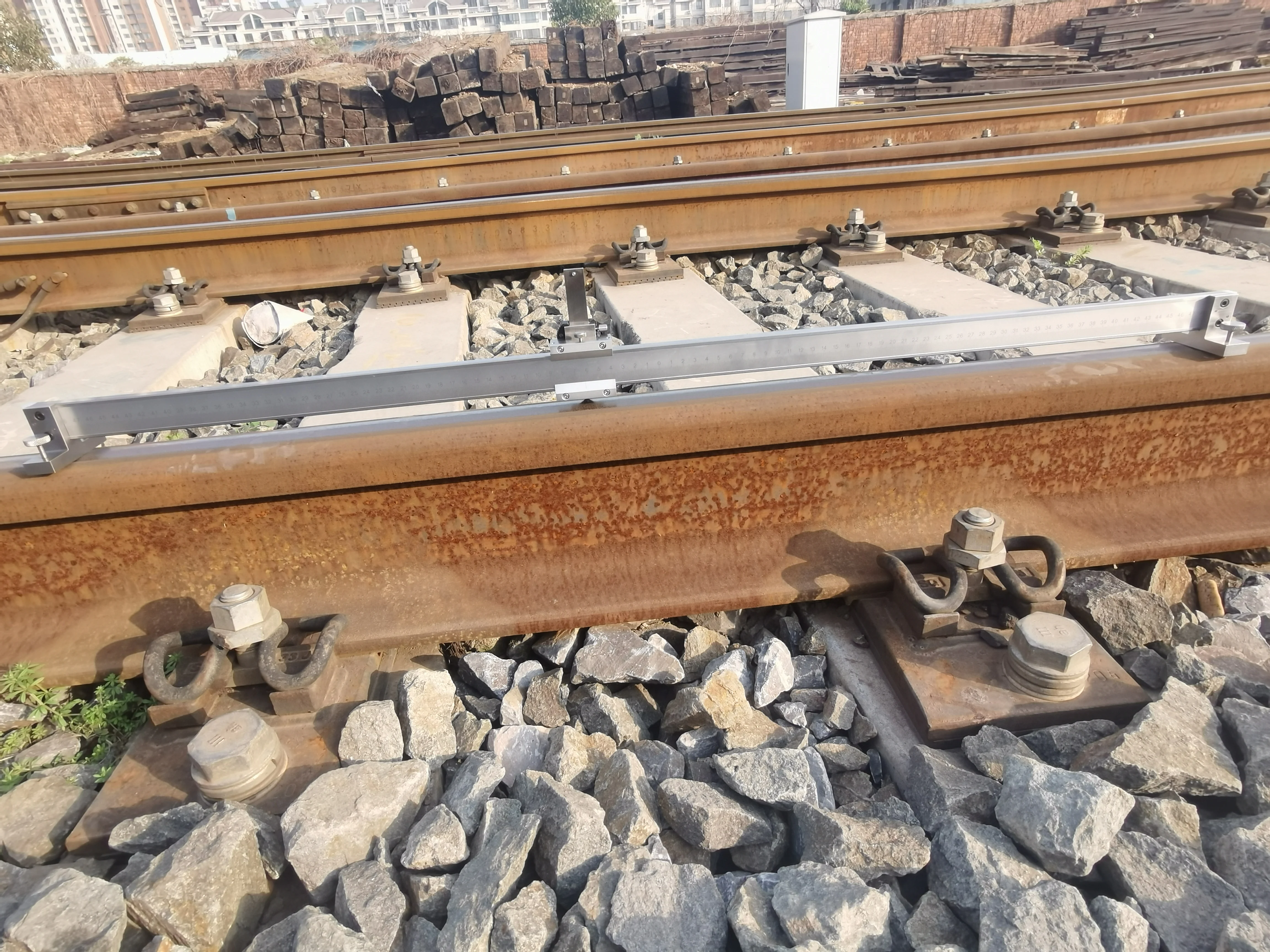 Digital Rail Corrugation Wear Gauge For Railway Measurement