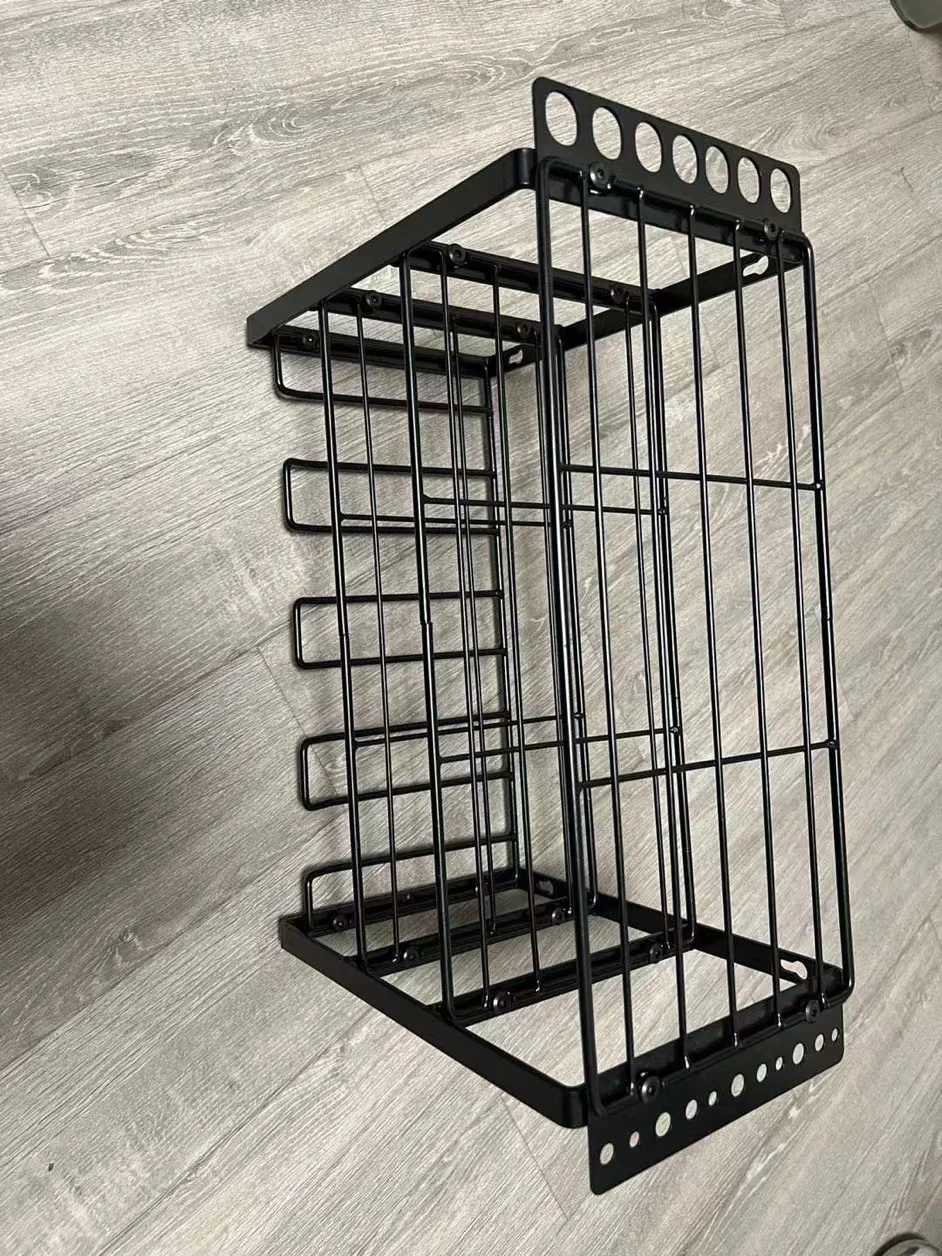 Powper Tool Organizer Wall Mount Shelf Rack Cordless Power Drill Tool Storage Holder Organizer